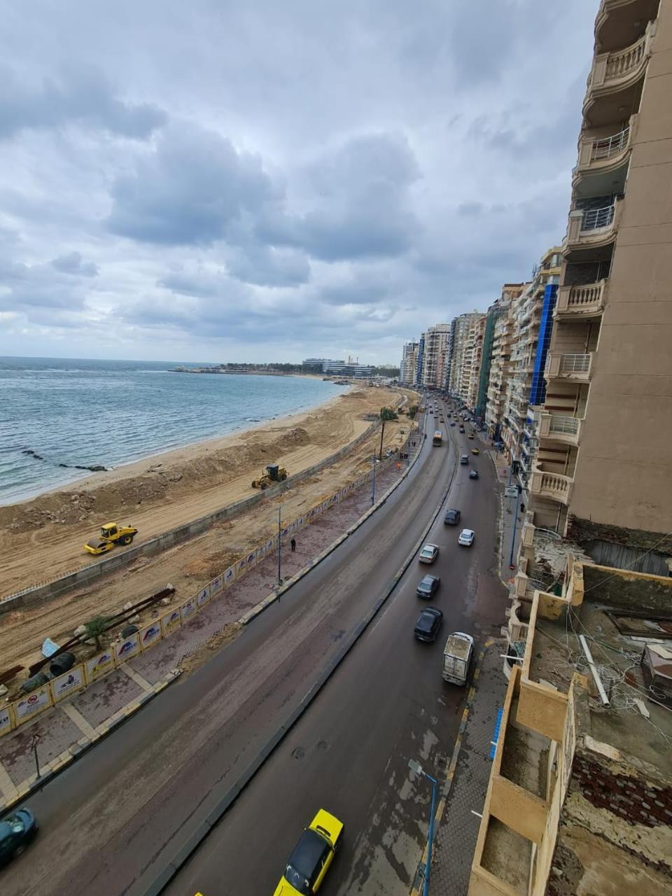 رائعة علي البحر مباشرة ال 7 دندنة Apartment Alexandria